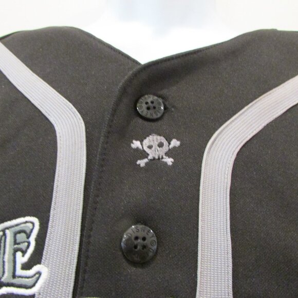 2XL Disney Nightmare Before Christmas Baseball Jersey Jack Skellington Zero "0" - Picture 3 of 7